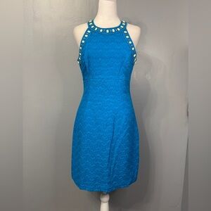 Chic Turquoise Sleeveless Dress
“Please check out video”